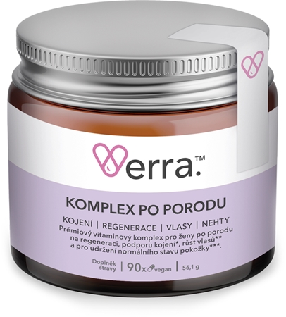 Verra Komplex Po Porodu prémiový vitaminový komplex pro ženy po porodu