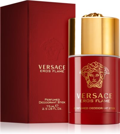 Versace Eros Flame deodoranttipuikko laatikossa miehille