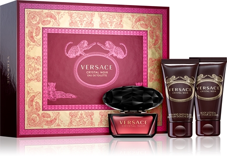 Versace Crystal Noir darilni set IV. za ženske