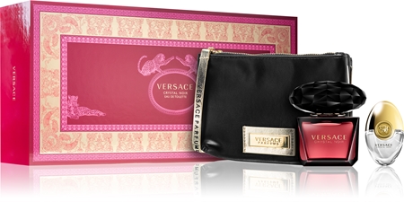 Versace Crystal Noir coffret III. para mulheres