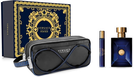 Versace dylan blue online gift set for him