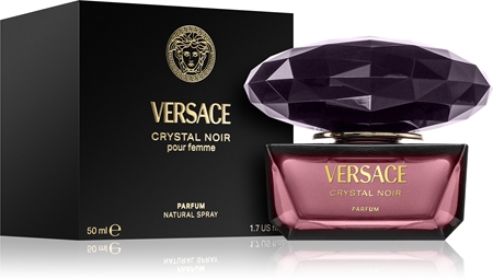 Versace Crystal Noir Parfum perfume for women | notino.co.uk