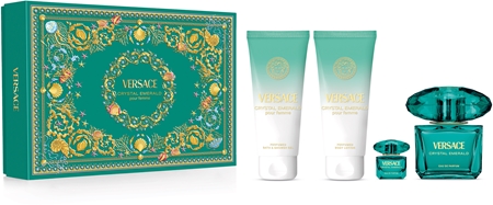 Versace Crystal Emerald σετ δώρου για γυναίκες