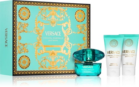 Versace Crystal Emerald darčeková sada pre ženy