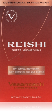 Vesantech Super Mushrooms Reishi BIO kapsle pro podporu imunitního systému
