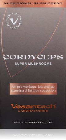 Vesantech Super Mushrooms Cordyceps BIO kapsle pro podporu imunitního systému