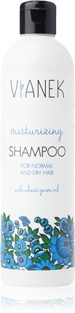 Vianek Moisturising champô para cabelos seco e normal com efeito hidratante