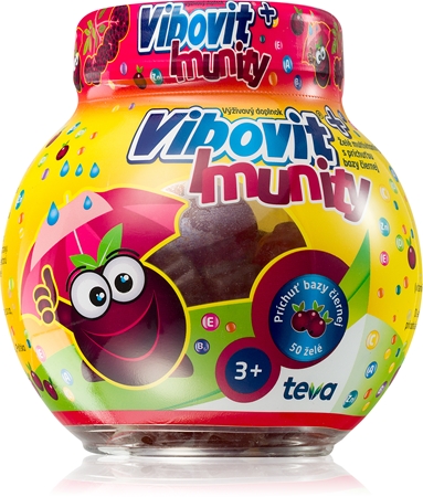 Vibovit Imunity želé cukríky na podporu imunitného systému