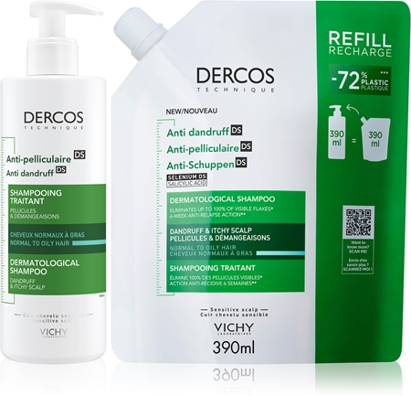 Vichy Dercos Anti-Dandruff ensemble anti-pelliculaire