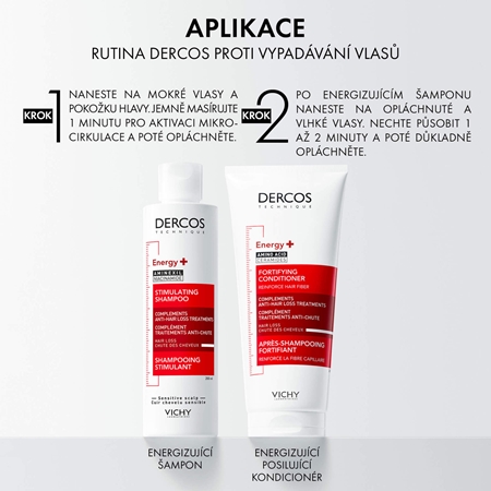 Vichy Dercos Energy + posilující šampon proti padání vlasů