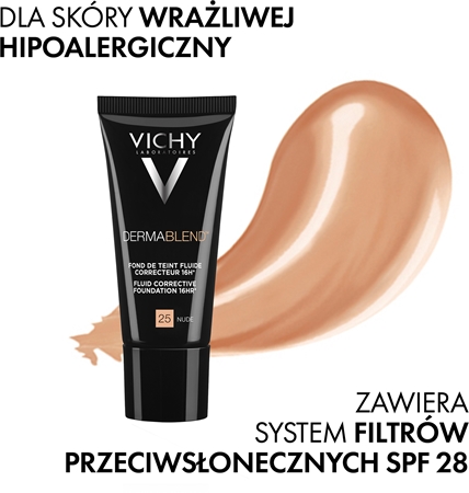 Vichy Dermablend podkład korygujący z filtrem UV