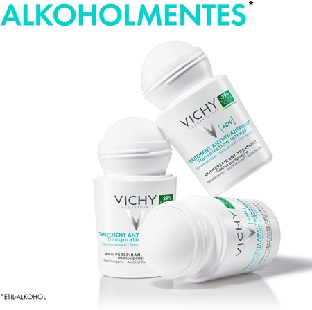 Vichy Deodorant 48h golyós dezodor roll-on az erőteljes izzadás ellen