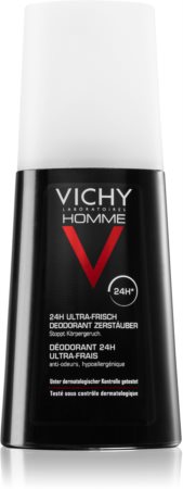 Vichy Homme Deodorant desodorizante em spray contra suor excessivo