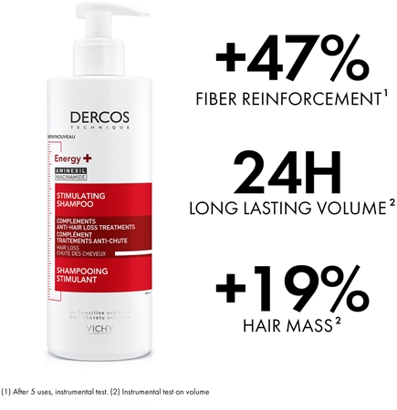 Vichy Dercos Energising sampon fortifiant impotriva caderii parului