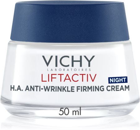 Vichy Liftactiv Supreme ujędrniająco-przeciwzmarszczkowy krem na noc z efektem liftingującym