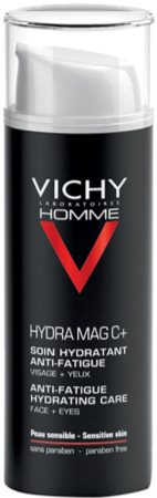 Vichy Homme Hydra-Mag C hydratační péče proti známkám únavy na pleť a oční okolí