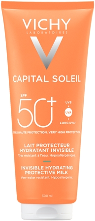 Vichy Capital Soleil Beskyttende mælk til krop og ansigt SPF 50+