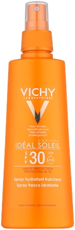 Vichy Idéal Soleil Capital spray protetor com efeito hidratante SPF 30