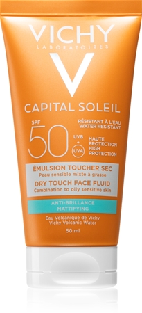 Vichy Capital Soleil Idéal Soleil fluido facial protetor matificante SPF 50