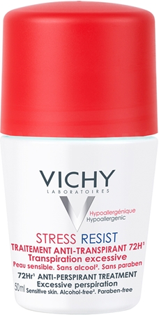 Vichy Deodorant 72h roll-on gegen übermäßiges Schwitzen