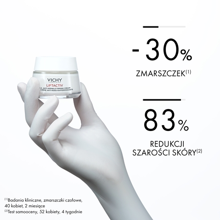 Vichy Liftactiv H.A. Anti-Wrinkle Firming Cream liftingujący krem na dzień do skóry suchej