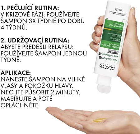 Vichy Dercos Anti-Dandruff šampon proti lupům pro suché vlasy