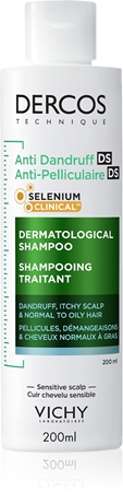 Vichy Dercos Anti-Dandruff szampon przeciwłupieżowy do włosów normalnych i przetłuszczających się