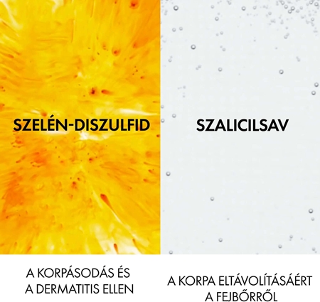 Vichy Dercos Anti-Dandruff korpásodás elleni sampon normál és zsíros hajra