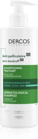 Vichy Dercos Anti-Dandruff šampón proti lupinám pre normálne až mastné vlasy
