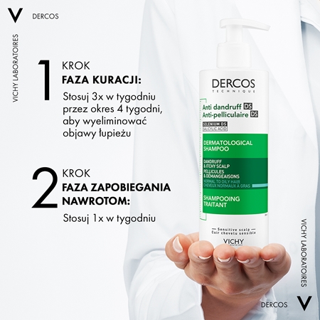 Vichy Dercos zestaw przeciw łupieżowi