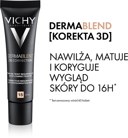 Vichy Dermablend 3D Correction podkład korygująco-wygładzający SPF 25