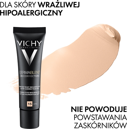 Vichy Dermablend 3D Correction podkład korygująco-wygładzający SPF 25