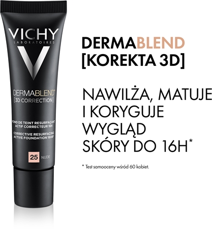 Vichy Dermablend 3D Correction podkład korygująco-wygładzający SPF 25