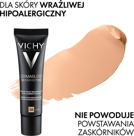 Vichy Dermablend 3D Correction podkład korygująco-wygładzający SPF 25