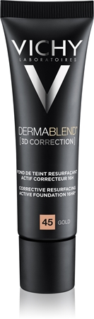 Vichy Dermablend 3D Correction odos atspalvį koreguojantis glotninamasis makiažo pagrindas SPF 25
