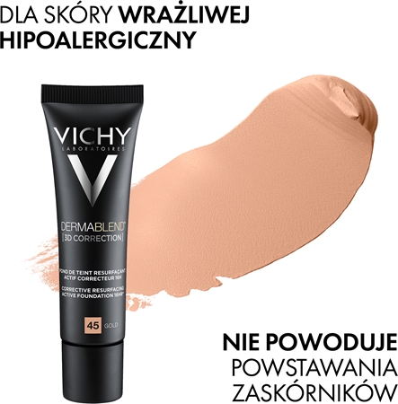 Vichy Dermablend 3D Correction podkład korygująco-wygładzający SPF 25
