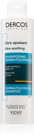 Vichy Dercos Ultra Soothing Ultralindrende shampoo til tørt hår og sensitiv hovedbund