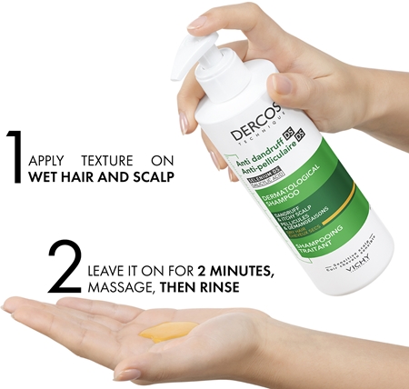 Vichy Dercos Anti-Dandruff szampon przeciwłupieżowy do włosów suchych