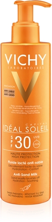 Vichy Idéal Soleil Capital opalovací mléko odpuzující písek SPF 30