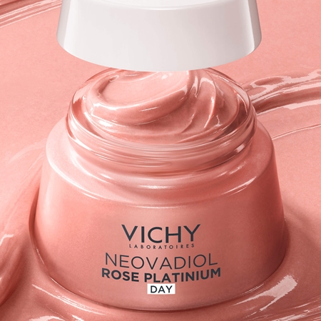 Vichy Neovadiol Rose Platinium rozjasňující a posilující denní krém pro zralou pleť