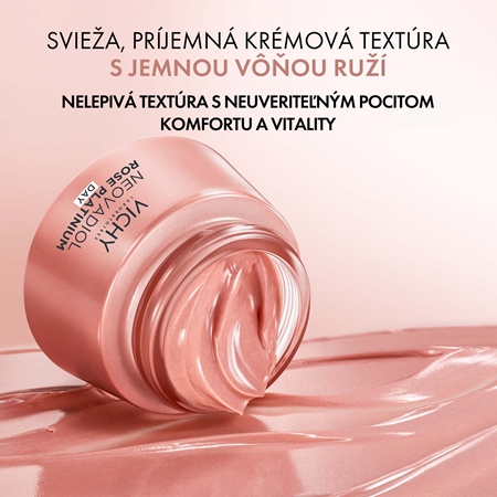 Vichy Neovadiol Rose Platinium rozjasňujúci a posilňujúci denný krém pre zrelú pleť