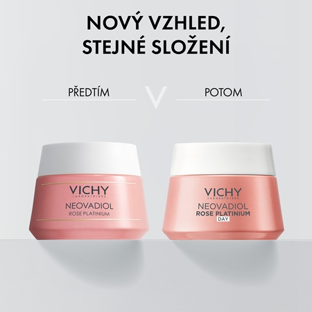 Vichy Neovadiol Rose Platinium rozjasňující a posilující denní krém pro zralou pleť
