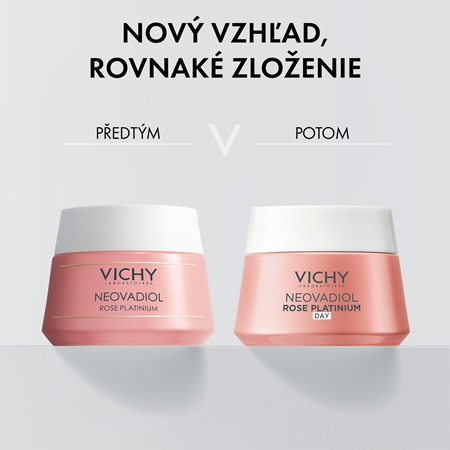 Vichy Neovadiol Rose Platinium rozjasňujúci a posilňujúci denný krém pre zrelú pleť