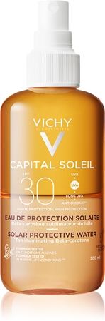 Vichy Capital Soleil suojaava suihke beeta-karoteenilla SPF 30