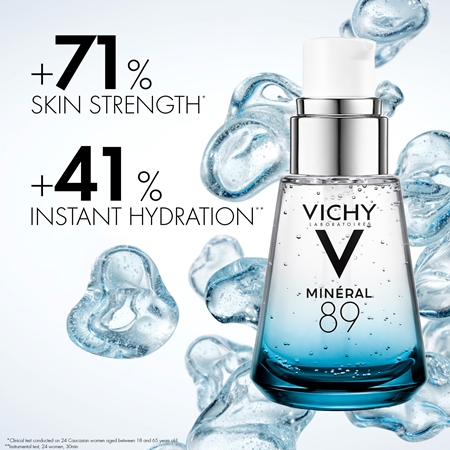 Vichy Minéral 89 booster fortifiant et repulpant à l’acide hyaluronique
