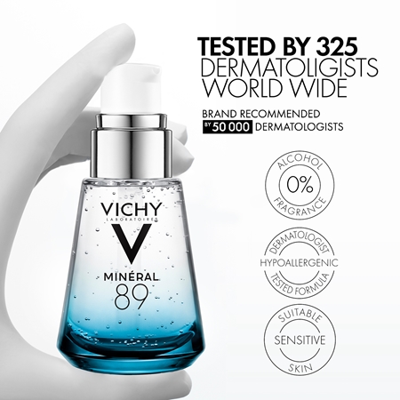 Vichy Minéral 89 booster fortifiant et repulpant à l’acide hyaluronique