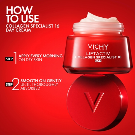Vichy Liftactiv Collagen Specialist 16 Day Foryngende og løftende creme med anti-rynkeeffekt