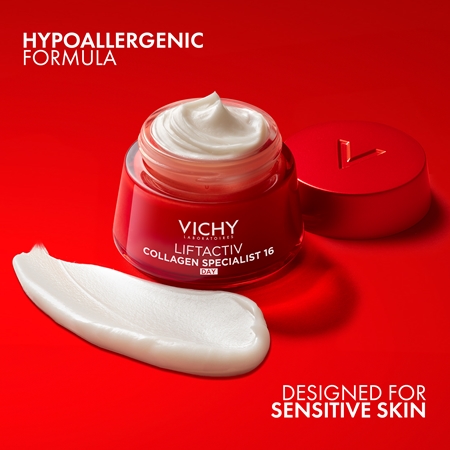 Vichy Liftactiv Collagen Specialist 16 Day Foryngende og løftende creme med anti-rynkeeffekt