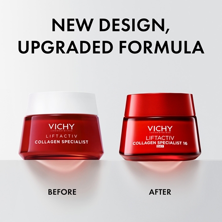 Vichy Liftactiv Collagen Specialist 16 Day Foryngende og løftende creme med anti-rynkeeffekt