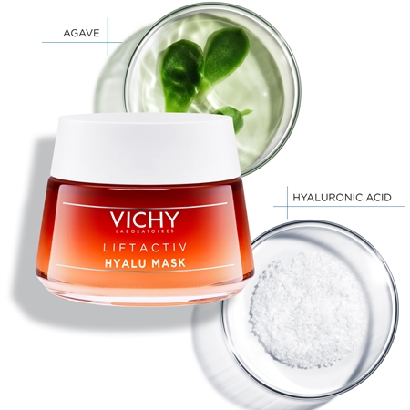 Vichy Liftactiv Hyalu Mask masque visage lissant et rénovateur à l'acide hyaluronique
